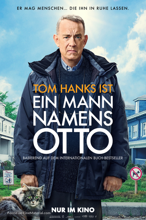 A Man Called Otto - Danish Movie Poster