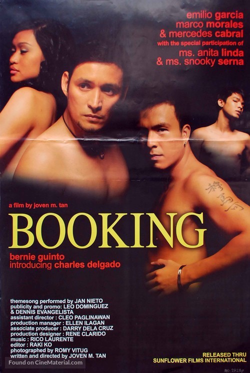 Booking - Philippine Movie Poster