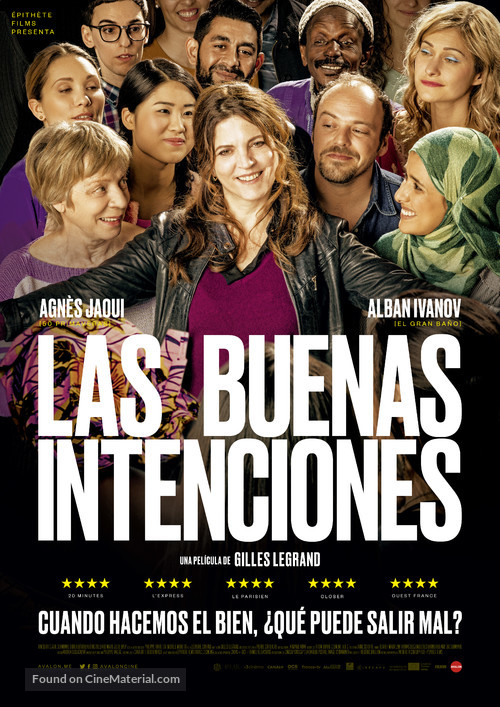 Les bonnes intentions - Spanish Movie Poster