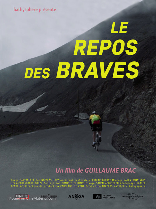 Le repos des braves - French Movie Poster