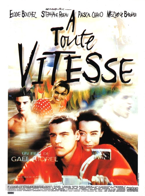 &Agrave; toute vitesse - French Movie Poster