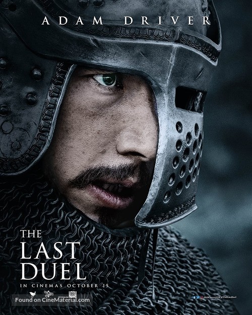 The Last Duel - British Movie Poster