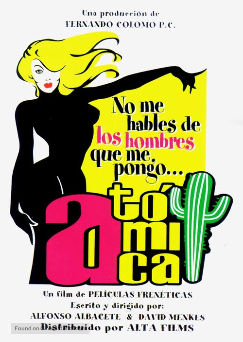 At&oacute;mica - Spanish poster