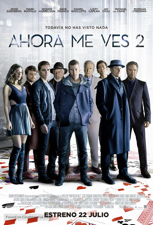 Now You See Me 2 - Spanish Movie Poster
