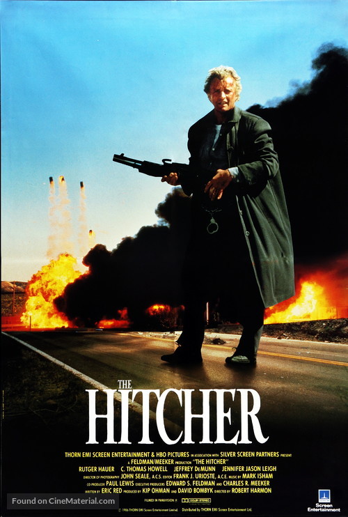 The Hitcher - British Movie Cover