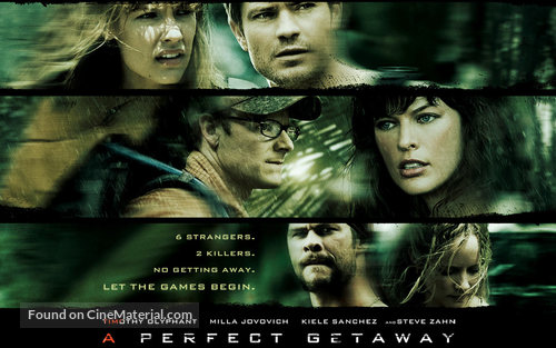 A Perfect Getaway - British Movie Poster