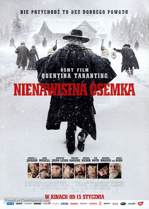 The Hateful Eight - Polish Movie Poster