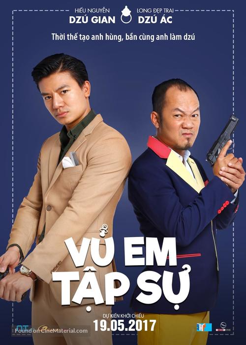 Vu em tap su - Vietnamese Movie Poster