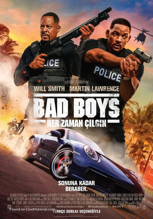 Bad Boys for Life - Turkish Movie Poster