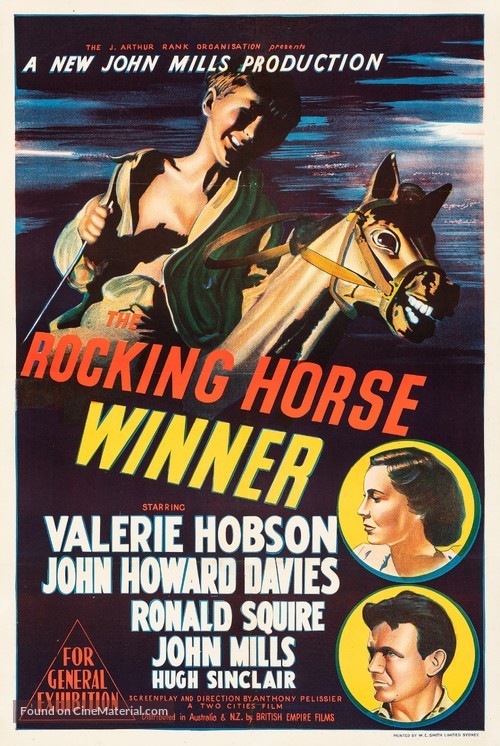 The Rocking Horse Winner - Australian Movie Poster