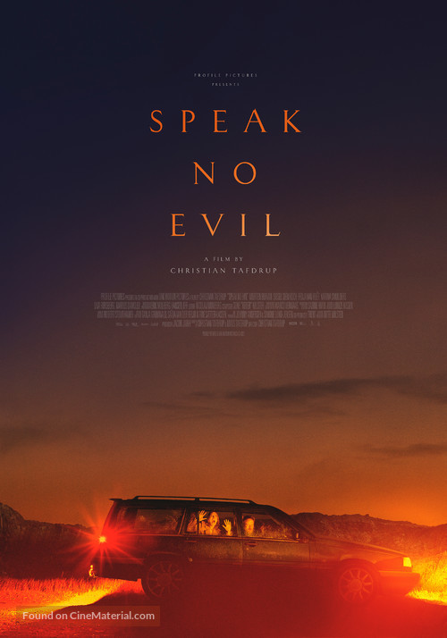 Speak No Evil - International Movie Poster