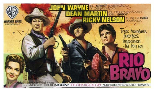 Rio Bravo - Spanish Movie Poster