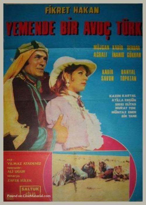 Yemen&#039;de bir avu&ccedil; t&uuml;rk - Turkish Movie Poster