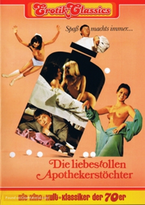 Blutjung und liebeshungrig - German DVD movie cover