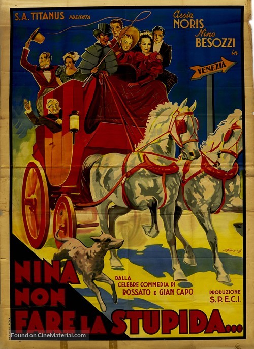 Nina non far la stupida - Italian Movie Poster