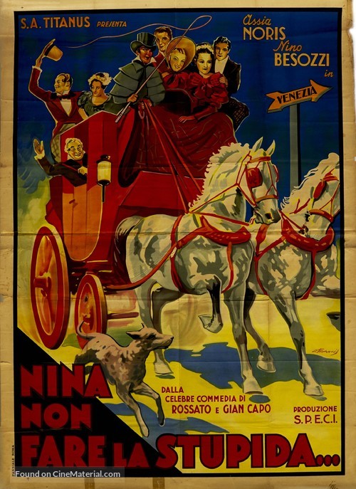 Nina non far la stupida - Italian Movie Poster