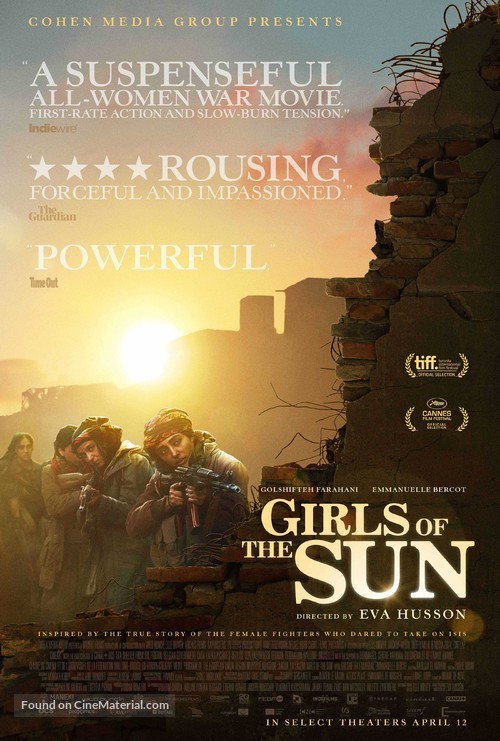 Les filles du soleil - Movie Poster