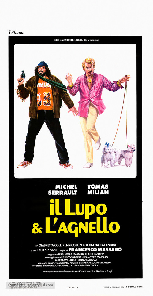 Il lupo e l&#039;agnello - Italian Movie Poster