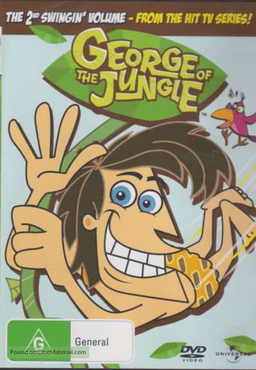 &quot;George of the Jungle&quot; - Australian DVD movie cover