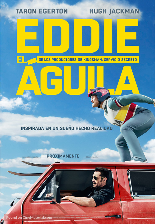 Eddie the Eagle - Spanish Movie Poster