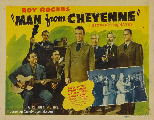Man from Cheyenne - Movie Poster