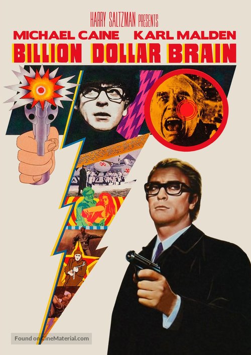 Billion Dollar Brain - DVD movie cover