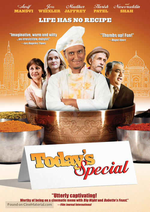 Today&#039;s Special - DVD movie cover