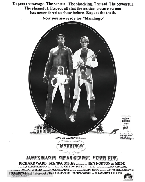 Mandingo - Movie Poster