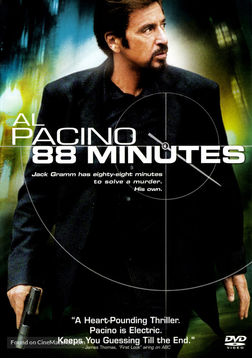 88 Minutes - DVD movie cover