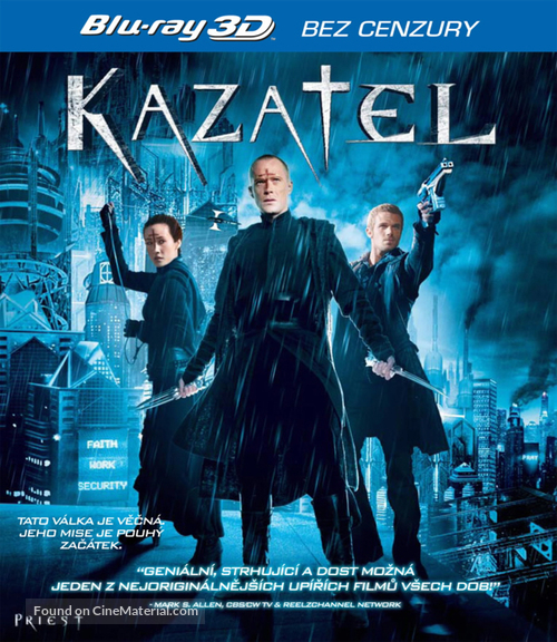 Priest - Czech Blu-Ray movie cover