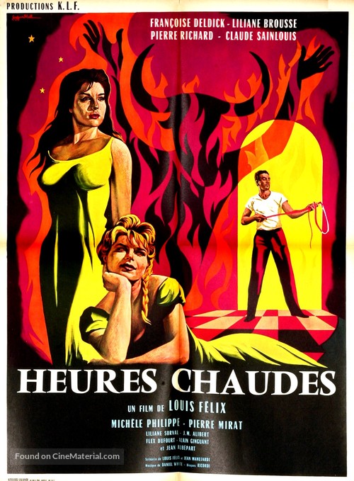 Heures chaudes - French Movie Poster