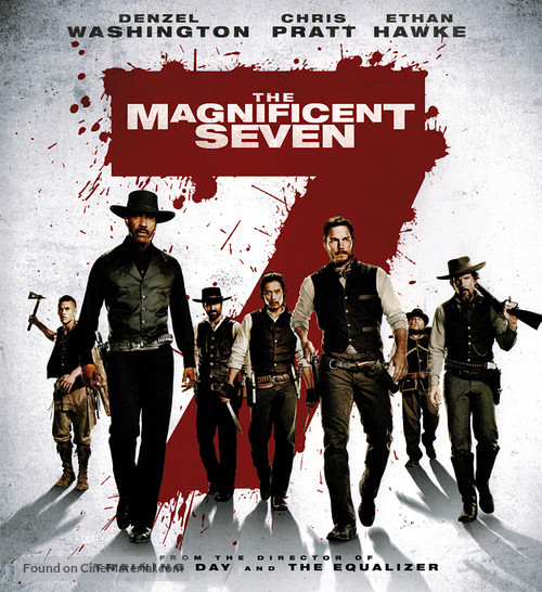 The Magnificent Seven - Blu-Ray movie cover