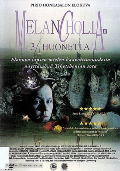 Melancholian kolme huonetta - Finnish Movie Cover
