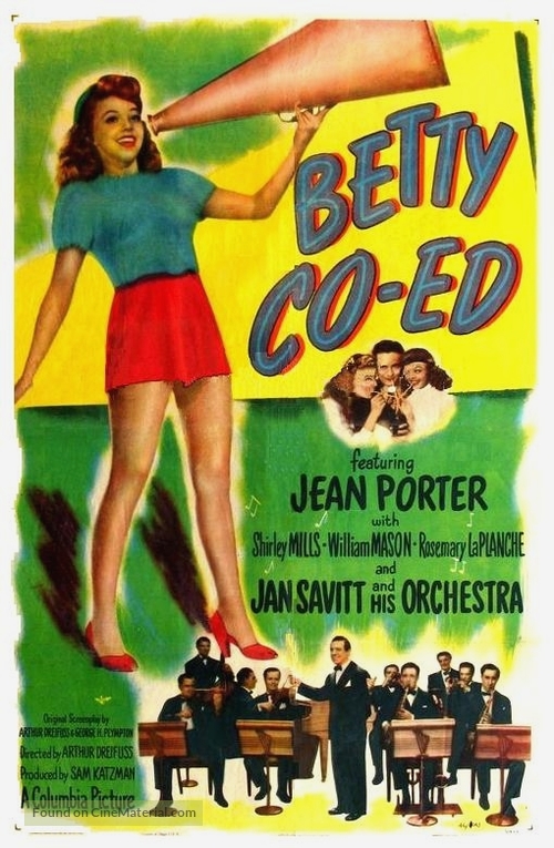 Betty Co-Ed - Movie Poster