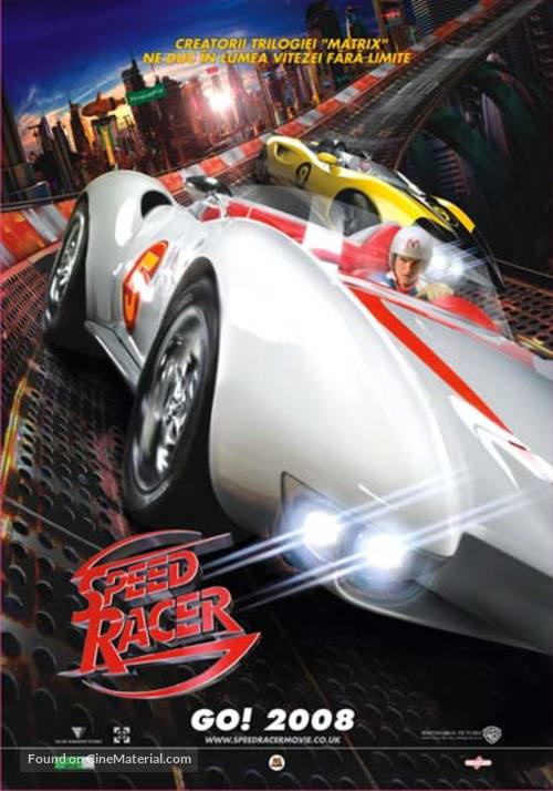 Speed Racer - Romanian Movie Poster