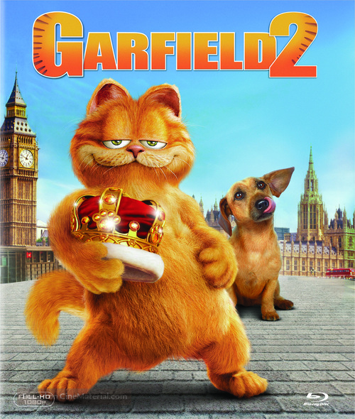 Garfield: A Tail of Two Kitties - Czech Blu-Ray movie cover