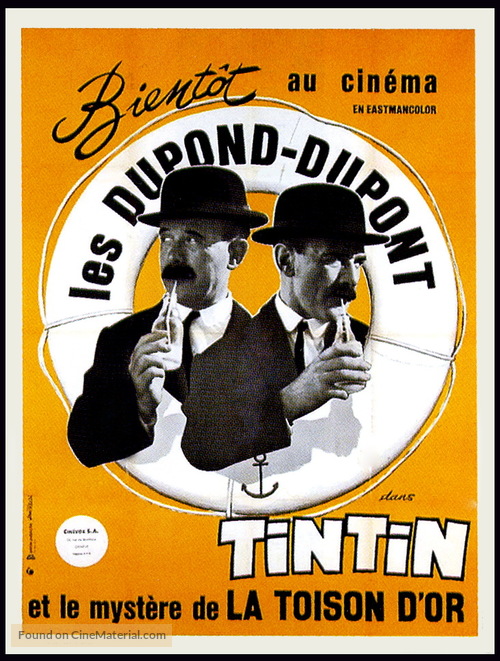 Tintin et le myst&egrave;re de la toison d&#039;or - French Movie Poster