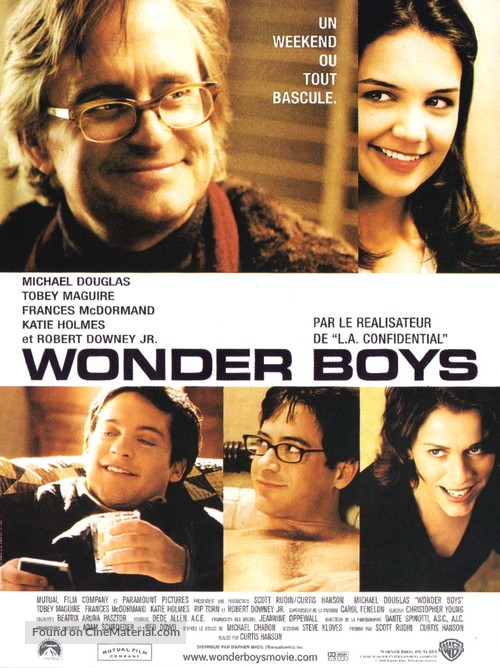 Wonder Boys - French Movie Poster