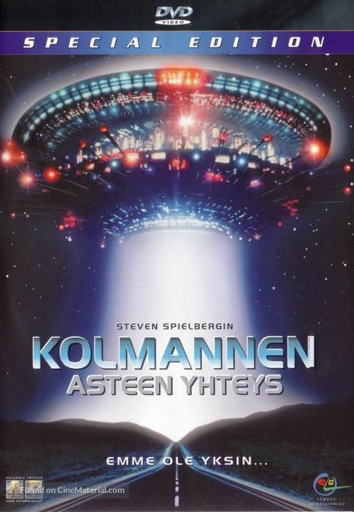 Close Encounters of the Third Kind - Finnish Movie Cover