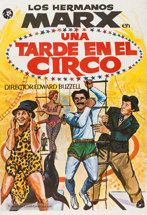 At the Circus - Spanish Re-release movie poster