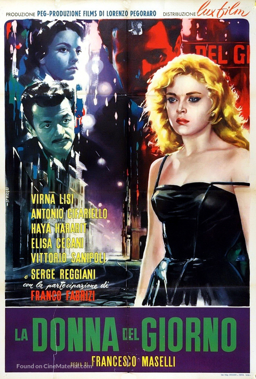 Donna del giorno, La - Italian Movie Poster