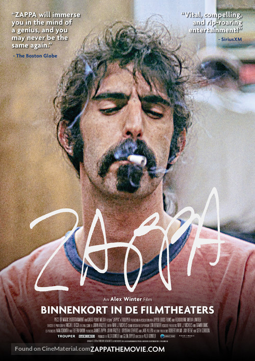 Zappa - Dutch Movie Poster