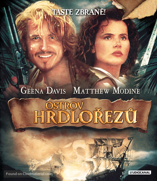 Cutthroat Island - Czech Blu-Ray movie cover