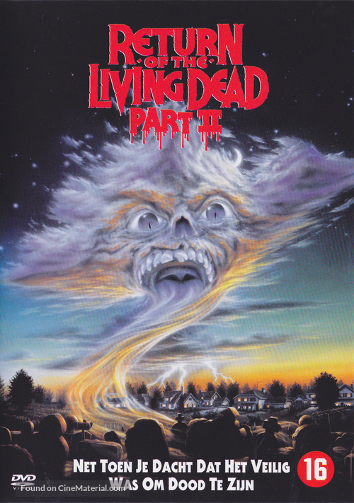 Return of the Living Dead Part II - Dutch DVD movie cover