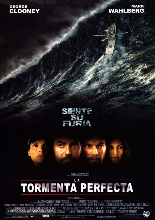 The Perfect Storm - Spanish Movie Poster