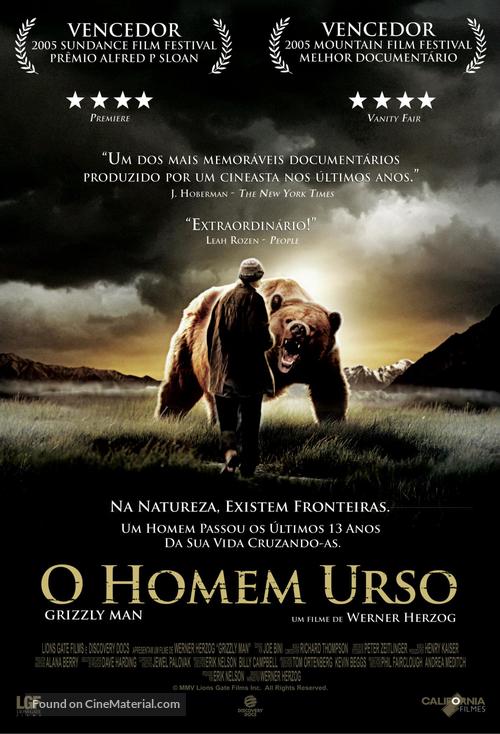 Grizzly Man - Brazilian Movie Poster