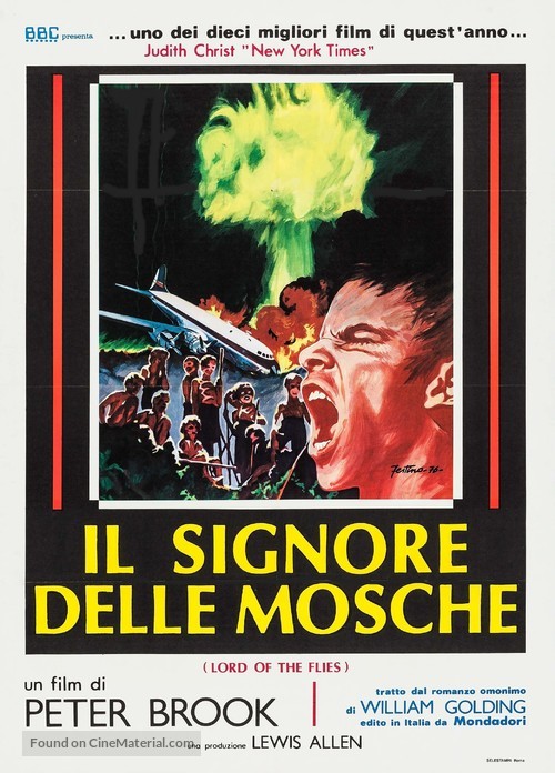Lord of the Flies - Italian Movie Poster