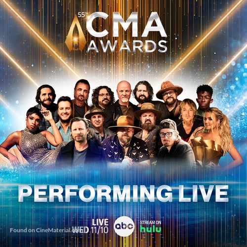 55th Annual CMA Awards - Movie Poster