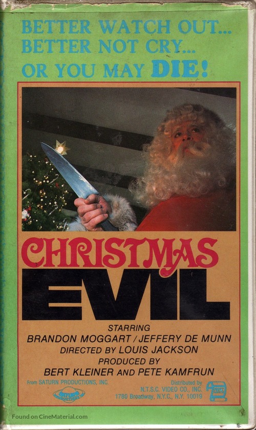 You Better Watch Out - VHS movie cover