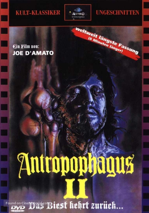 Rosso sangue - German DVD movie cover